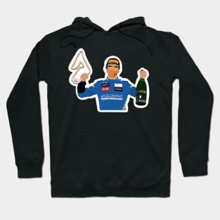 Lando Norris celebrating his podium at the 2020 Austrian Grand Prix Hoodie